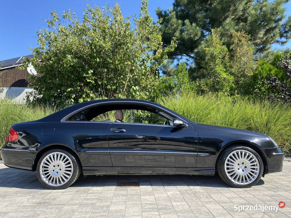 Mercedes CLK 200 zadbana 100 oryginalny przebieg elektrochrom. lusterko wst. Poznań