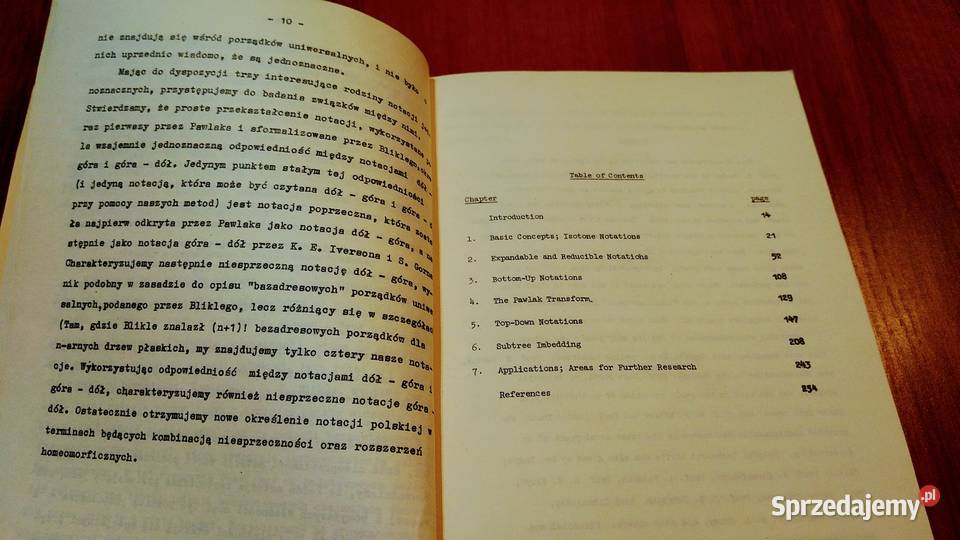 A mathematical theory of parenthesisfree Gdańsk