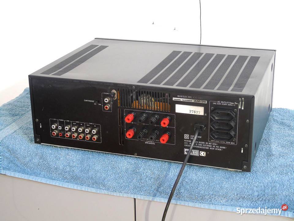 Wzmacniacz Akai AM39 sprawny i ładny DOSTAWA Jasło