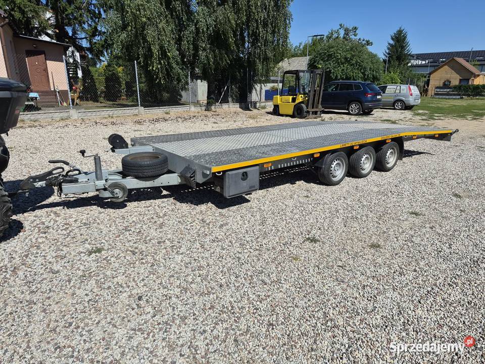 LAWETA 3 osiowa SUPER STAN 2021r