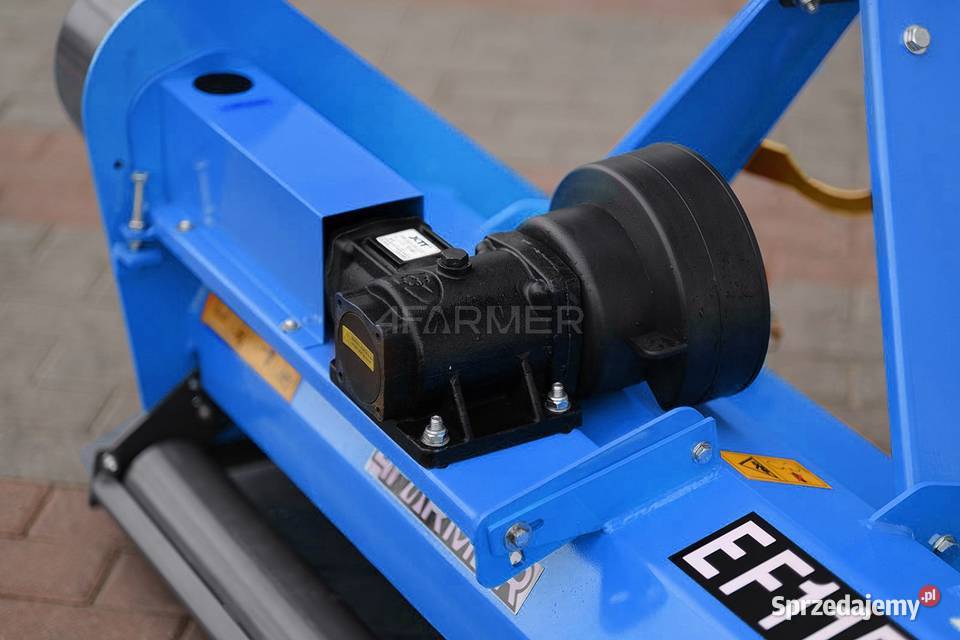 Kosiarka bijakowa EF 145 4FARMER niebieska nieuszkodzony Tajęcina