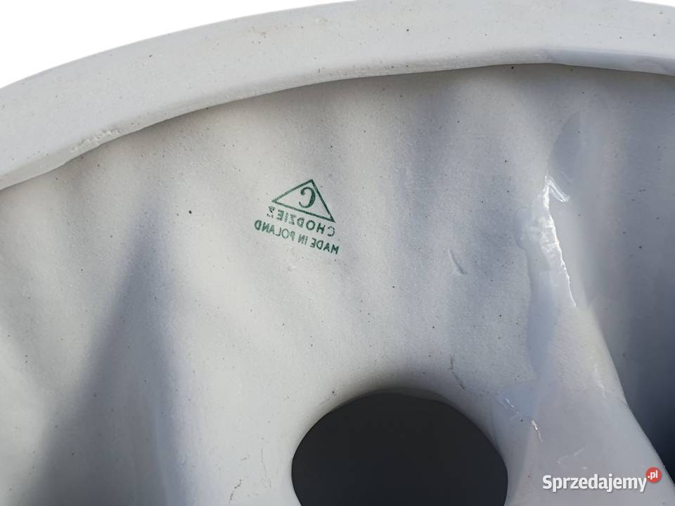 Stary porcelanowy świecznik trzyramienny Cieszyn