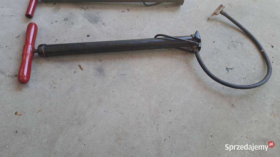 Pompka do pompowania powietrza sam osobowy PRL Leszno