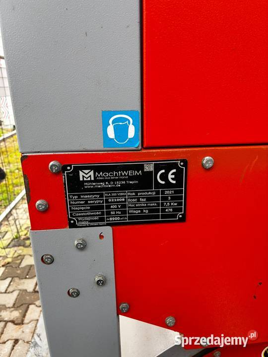 Odciąg do trocin MachtWeim RLA 300 VIBRA pomorskie Wejherowo