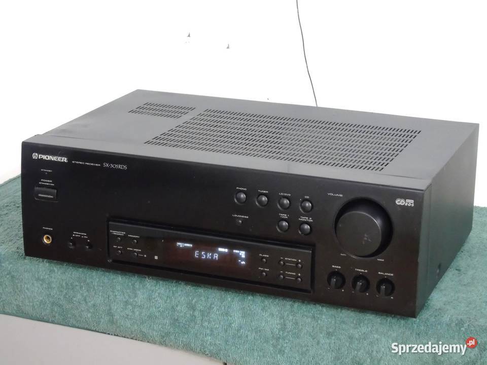 Japoński amplituner Pioneer SX305 RDS 510 wat Jasło