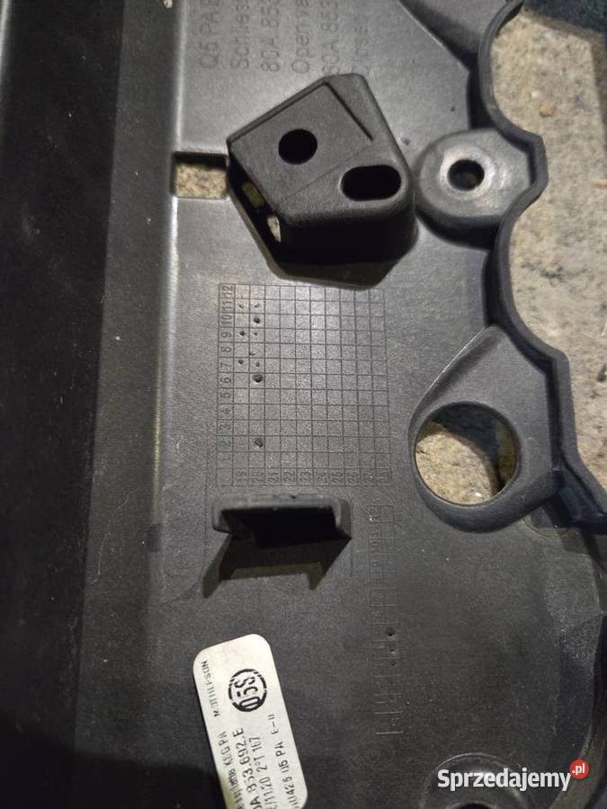 Stelaż grilla Audi Q5 FY 80A853692E małopolskie Nowy Targ