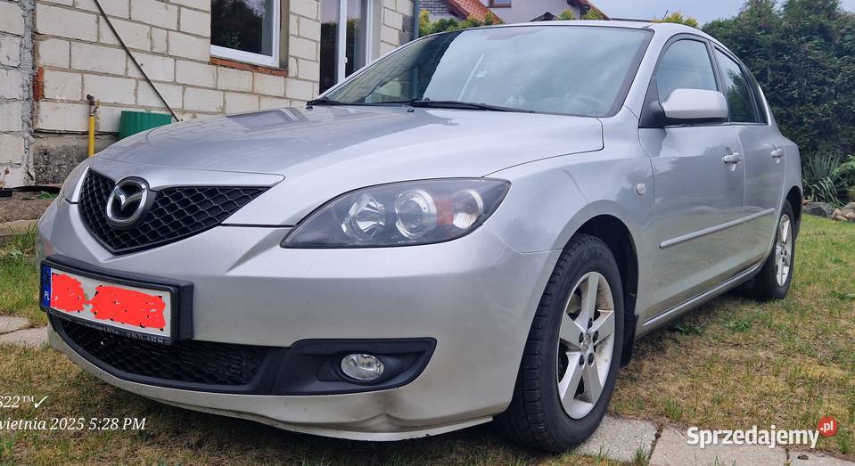 Mazda 3 16 Diesel 2007 80kW109 Super Auto Zarejestrowany w Polsce Zielona Góra