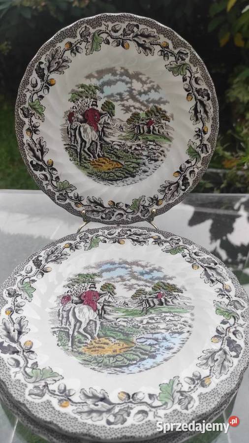 Porcelana angielska Myotts Country Life kolekcje Pabianice