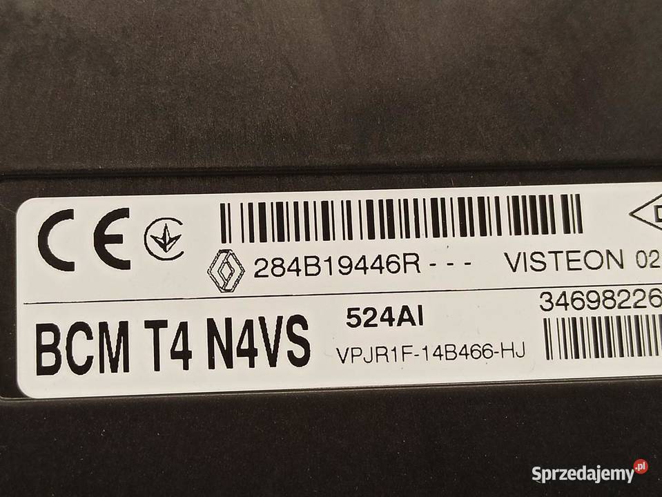 DACIA DUSTER MODUŁ STEROWNIK 284B19446R sprzedam