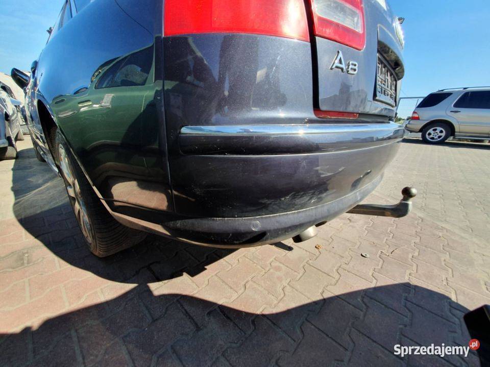 ZDERZAK TYŁ AUDI A8 D3 LZ7Q PDC Lipno
