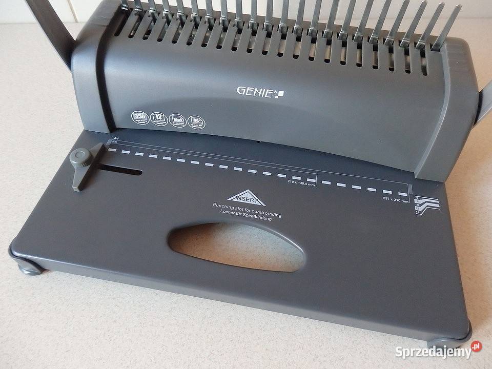 Profesjonalna Niemiecka Bindownica GENIE Nowa podkarpackie Rzeszów