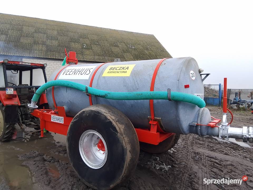 Beczka asenizacyjne beczkowoz4500 litra Ocynk Radziejów sprzedam