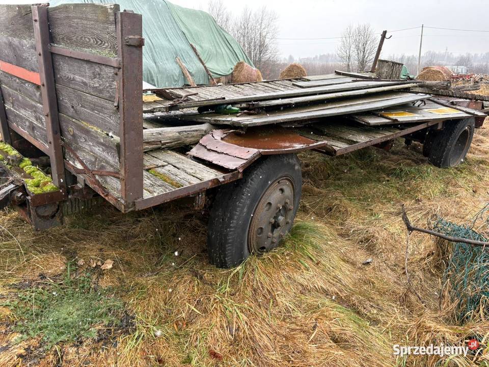 Laweta do bel przyczepa do bel dwie sztuki Świecie