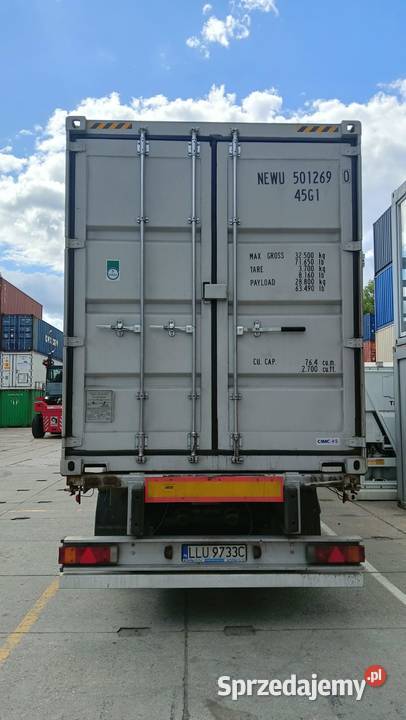 Nowy kontener morski 12 metrowy 40 High Cube One łódzkie Piotrków Trybunalski sprzedam