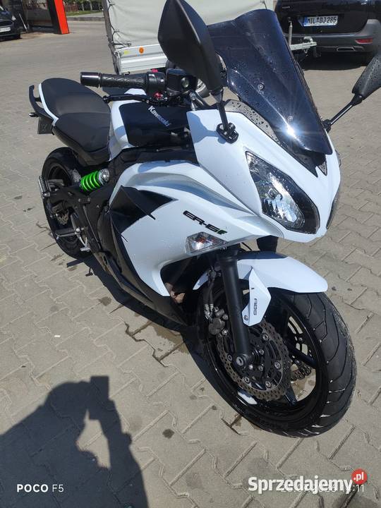 Kawasaki er6f zadbane 72KM Biała Piska