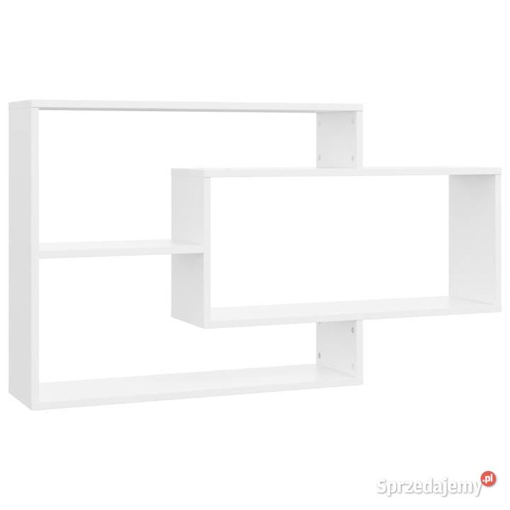 vidaXL Półki ścienne białe 104x20x585 SKU800324 Warszawa