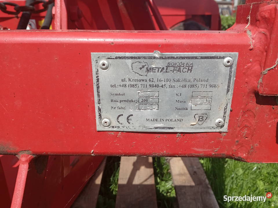 Owijarka MetalFach model Z552 Metal-Fach Zastocze