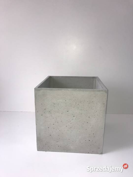 Donica betonowa 40x40x40 donice z betonu Rawicz sprzedam