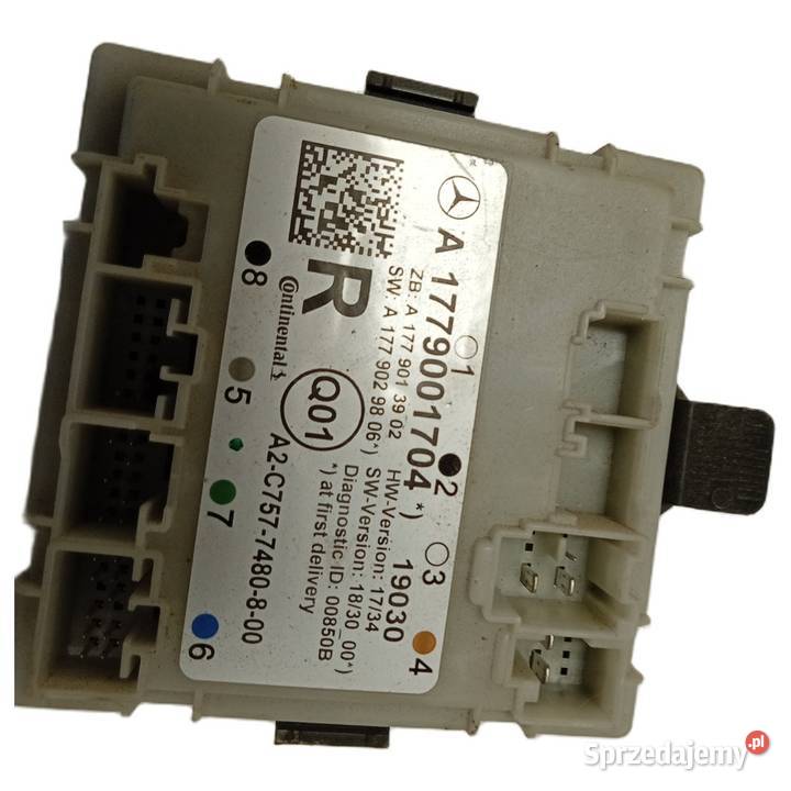 Sterownik drzwi prawy Mercedes A W177 B W247