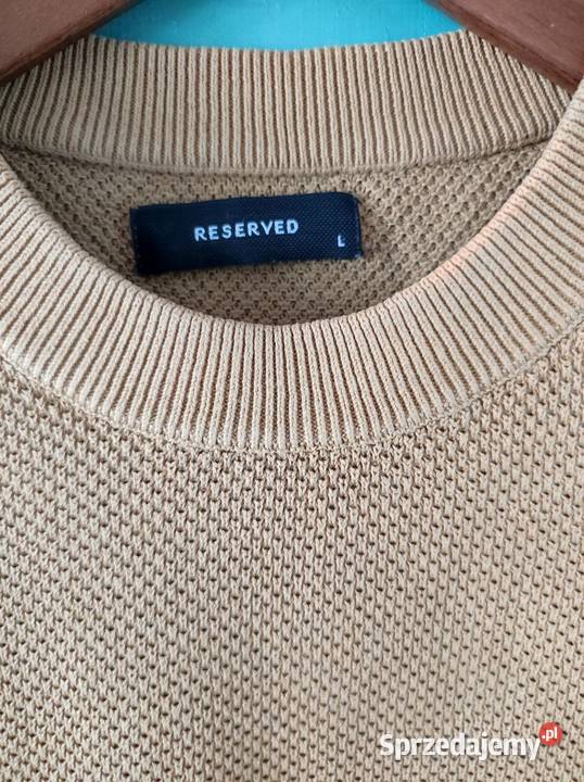 bluza bawełniana sweter musztardowa męska casual Kielce sprzedam