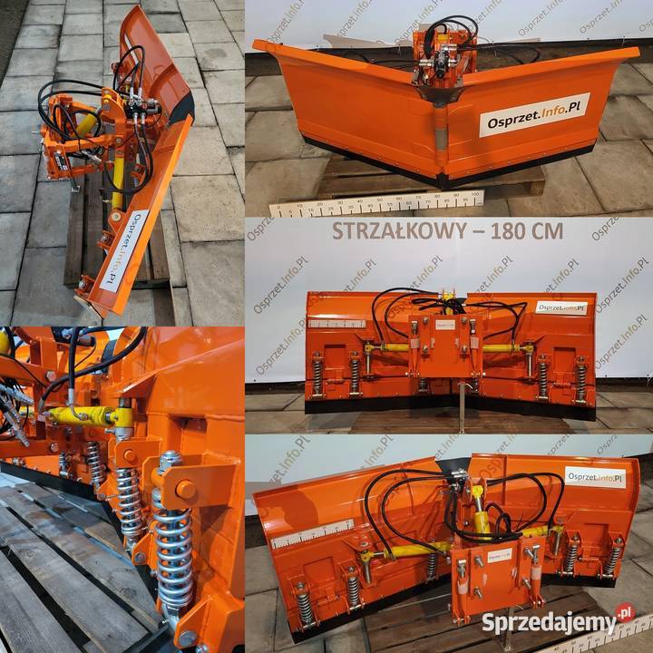 Pług do śniegu strzałkowy 150 do ciągnika Kubota nieuszkodzony Opole
