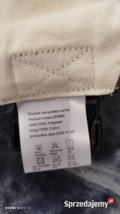 Nosidełko wspomagające Nosidełka i chodziki Zamość