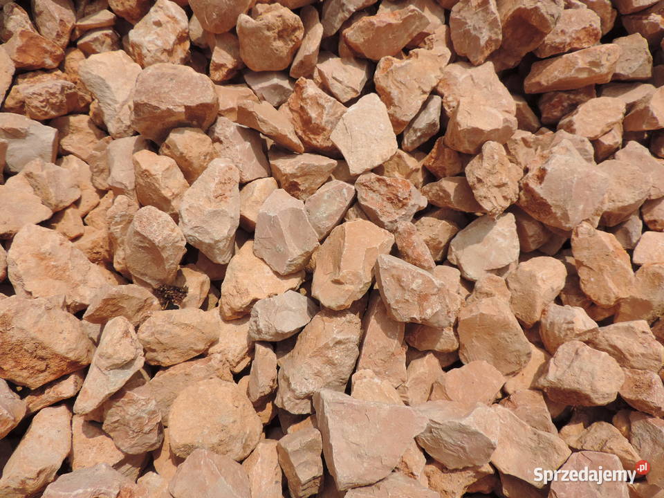 Grys Rosso kamień ozdobny pomarańczowy czerwony Pozostałe