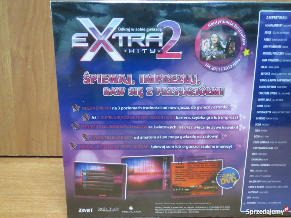 Karaoke for Fun Hity 2 mikrofon PC NOWA śląskie