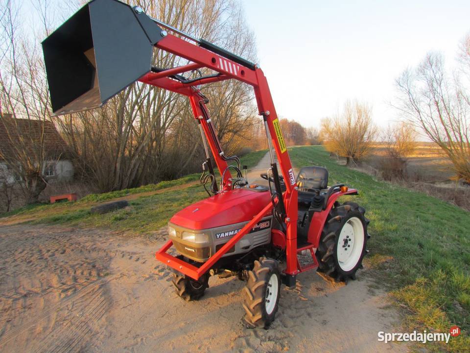Minitraktorek Yanmar F180 18 4x4 z Nowym TUREM sprzedam