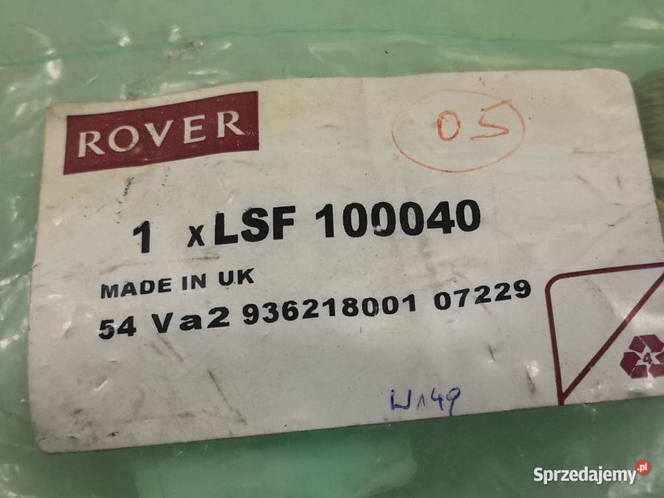 KOREK SPUSTOWY OLEJU LAND ROVER DISCOVERY sprzedam