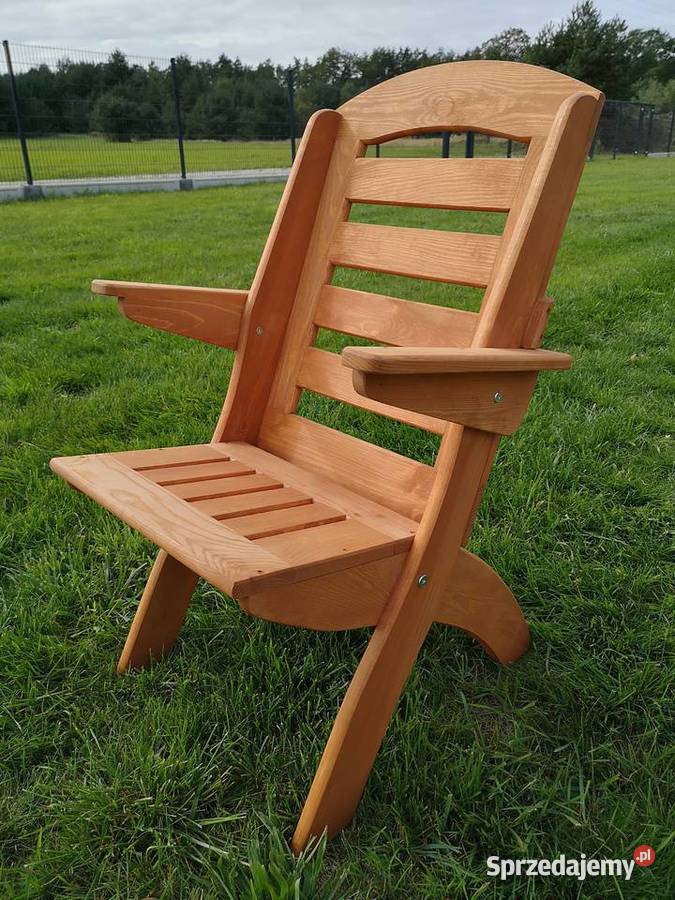 Meble ogrodowe drewniane składane typ X lamel 1 Kalety