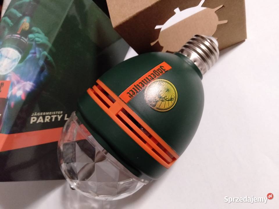 Jagermeister żarówka party lamp dyskoteka kula