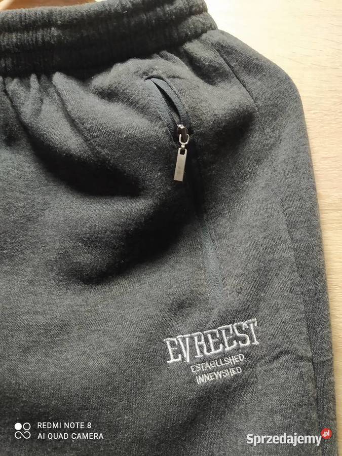 Spodnie męskie ocieplane dresowe Studzieniec