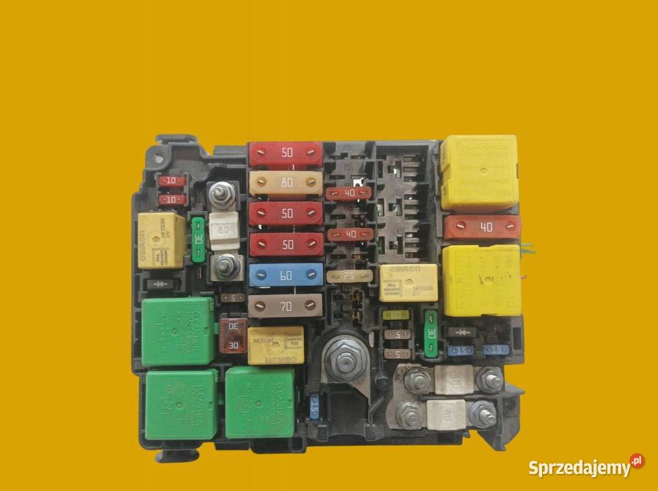 SKRZYNKA BEZPIECZNIKÓW 9804848580 16 119 Peugeot sprzedam