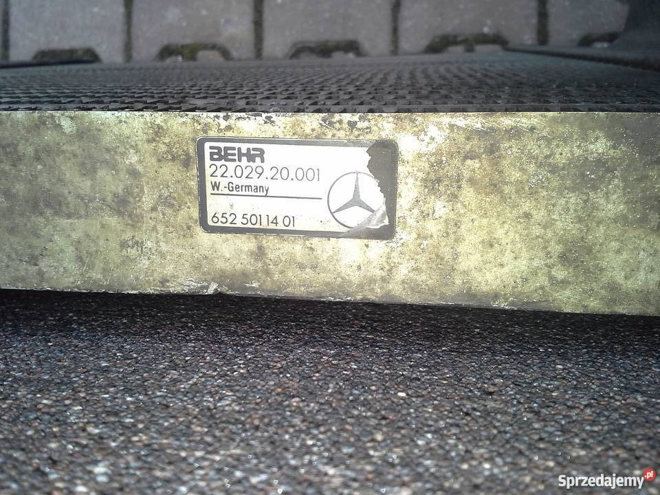 Mercedes 2624 1827 6565010201 6565010001 chłodnice śląskie
