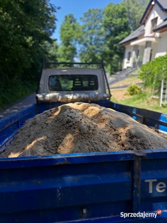 Piasek Rzeczny Płukany Kraków Transport Mała