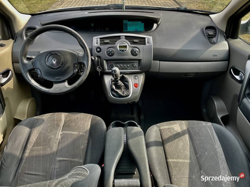 ZadbanyRenaultScenic2006r15DieselHakPanoramaMożZa 300000km łódzkie Zduńska Wola