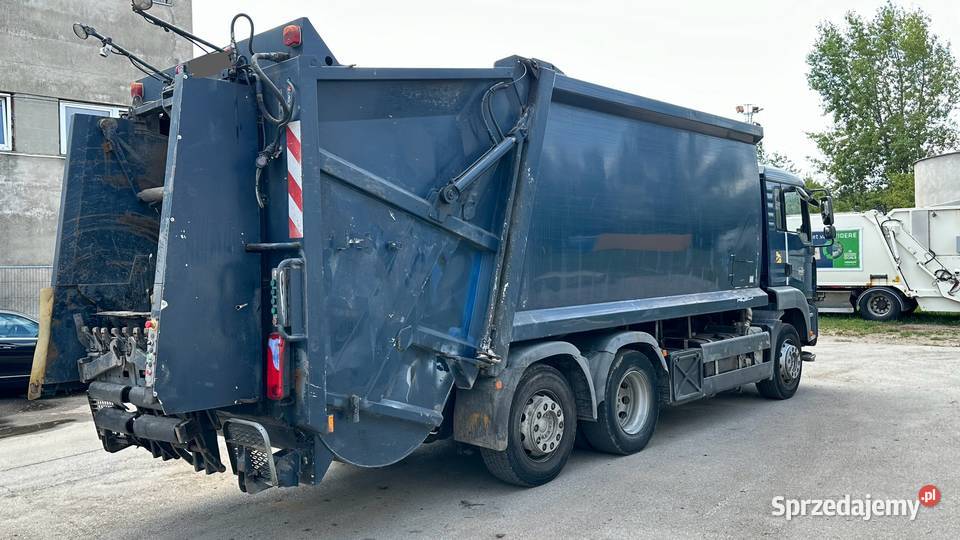 MAN TGA 26320 śmieciarka podwozie do zabudowy Śmieciarki Nowiny