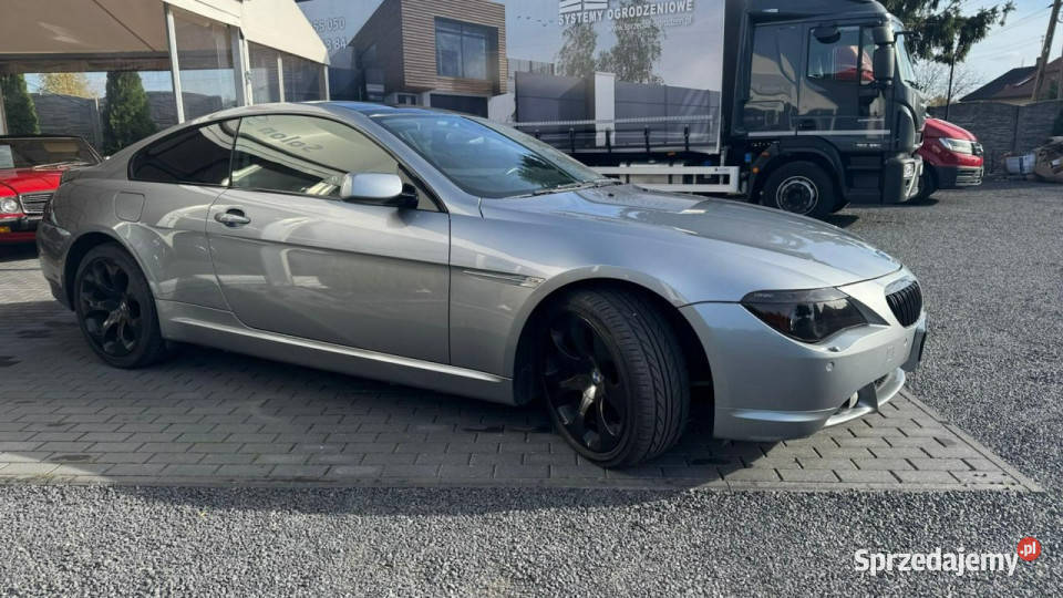 BMW 650 48 Benzyna 367 Zarejestrowana E63E64 podgrzewane fotele sprzedam