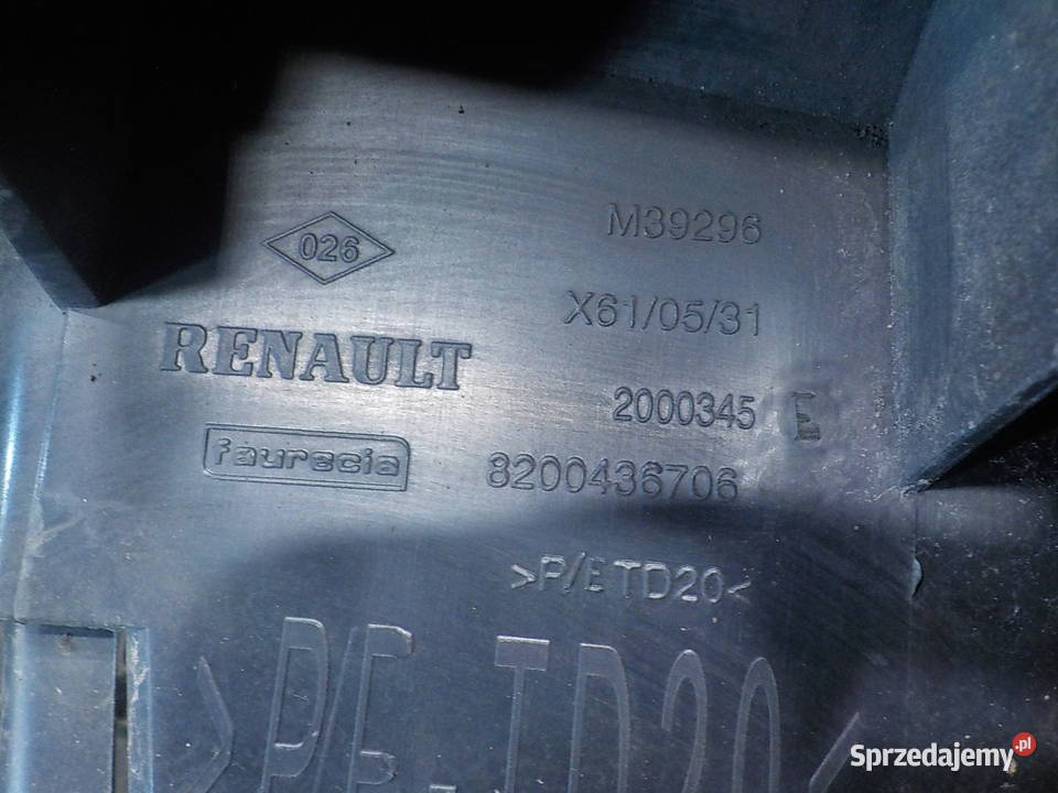 KANGOO II III 15 DCI 10r VAN pas przedni Suków