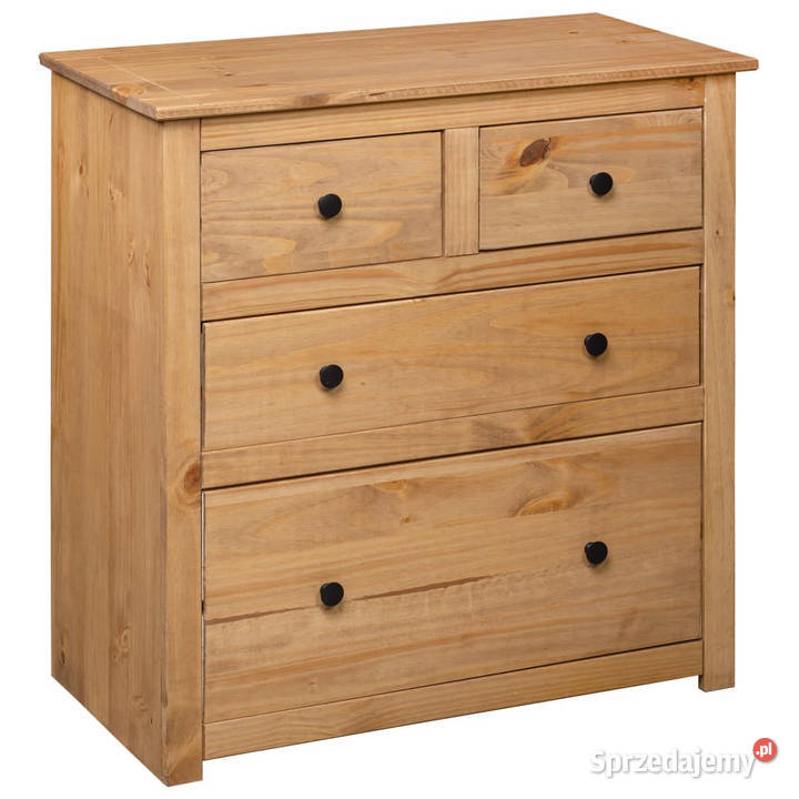 Szafka 80 x 40 x 83 drewno sosnowe seria Panama Warszawa