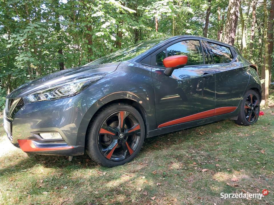Nissan Micra 2017 r Bogate wyposażenie manualna Micra Częstochowa
