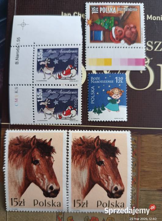 Polskie znaczki pocztowe czyste Wronki