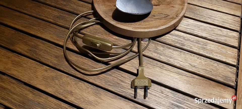 Rękodzieło lampa vintage mango loft Wierzbica