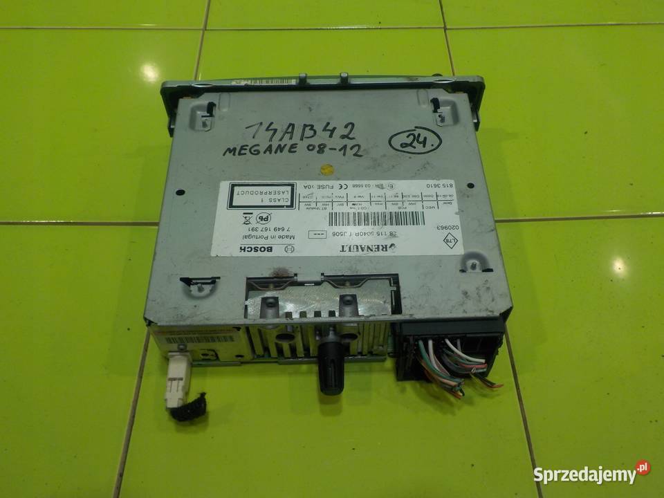 MEGANE III 10r CABRIO 2D radio CD 7649167391 Suków sprzedam