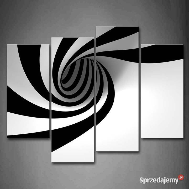 Obraz 4 częściowy kwadryptyk tetraptyk Książ Wielkopolski