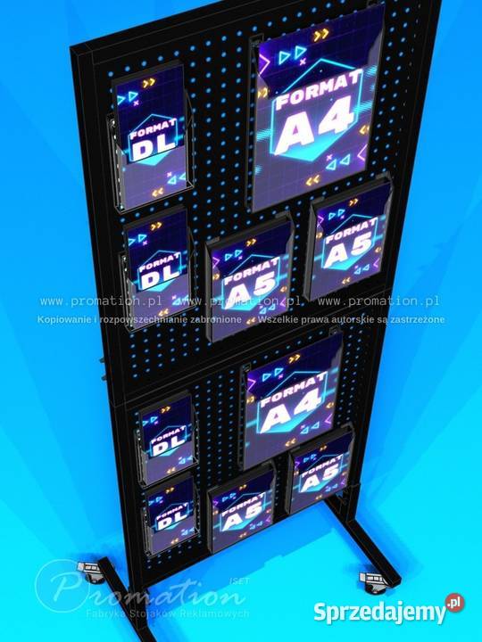 Uniwersalny stojak perforowany MULTIFORMAT 10 Gdynia