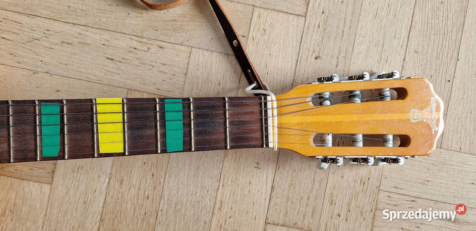 Gitara akustyczna DEFIL średnia HS 20 pokrowiec Warszawa