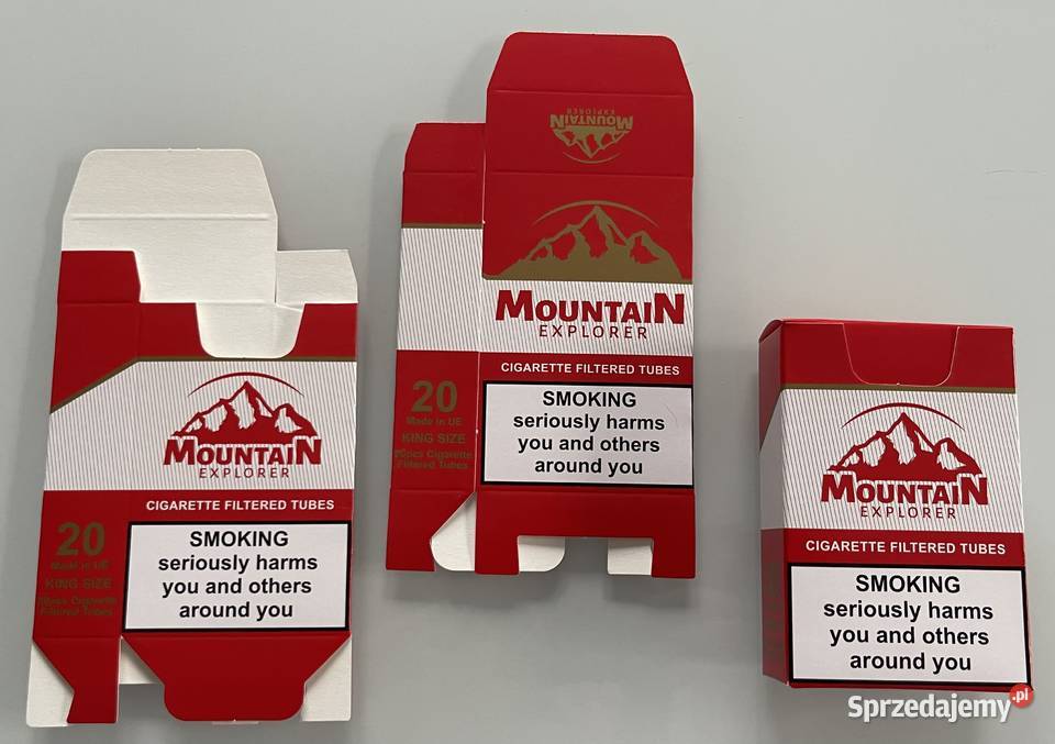 Opakowania paczki na gilzy papierosowe1000 łódzkie Łódź