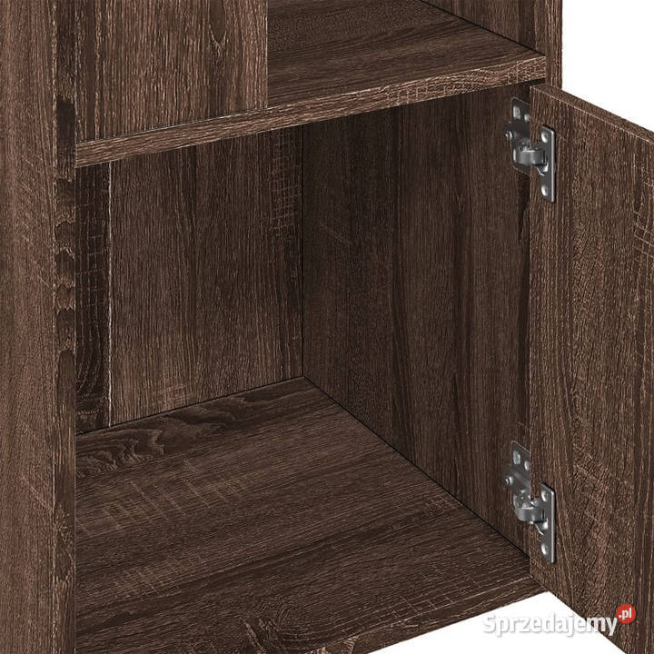Regał brązowy dąb 40x36x189 materiał Warszawa